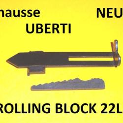 hausse UBERTI ROLLING BLOCK 22lr carabine - VENDU PAR JEPERCUTE (SB106)