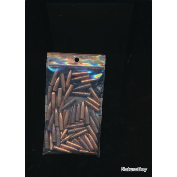 (5941) un lot de 49 ogives differentes cal 284 (AVIS 1901)