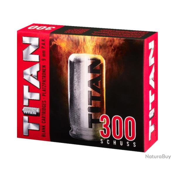 CART 9 MM PAK A BLANC TITAN PERFECTA X300 vrac