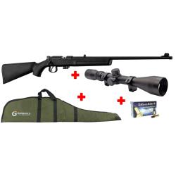 OFFRE NORINCO - PACK LUNETTE CARABINE DE TIR NORINCO NR15 CAL.22LR + LUNETTE 3-9x40 + FOURREAU + MUN