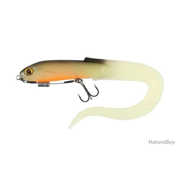 Leurre Souple Fox Rage Slick Eel Loaded 28cm 28cm A l'unit� UV Hot Olive 57g