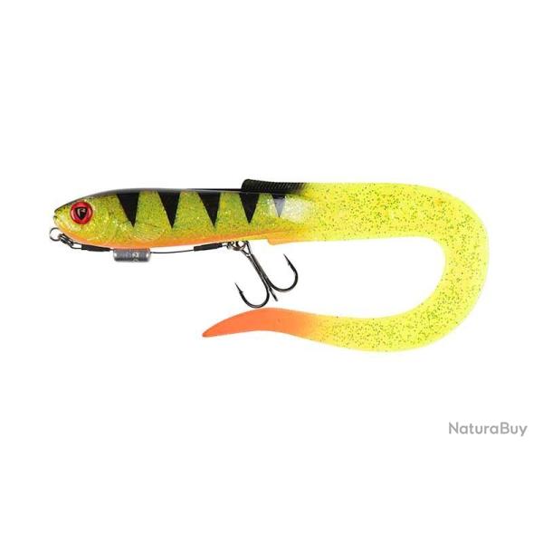 Leurre Souple Fox Rage Slick Eel Loaded 28cm 28cm A l'unit� 57g UV Perch