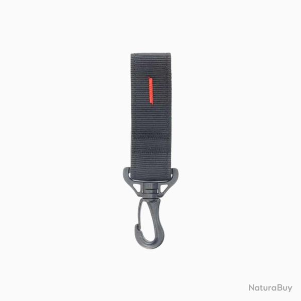 Porte-cl� mousqueton RED LABEL Noir