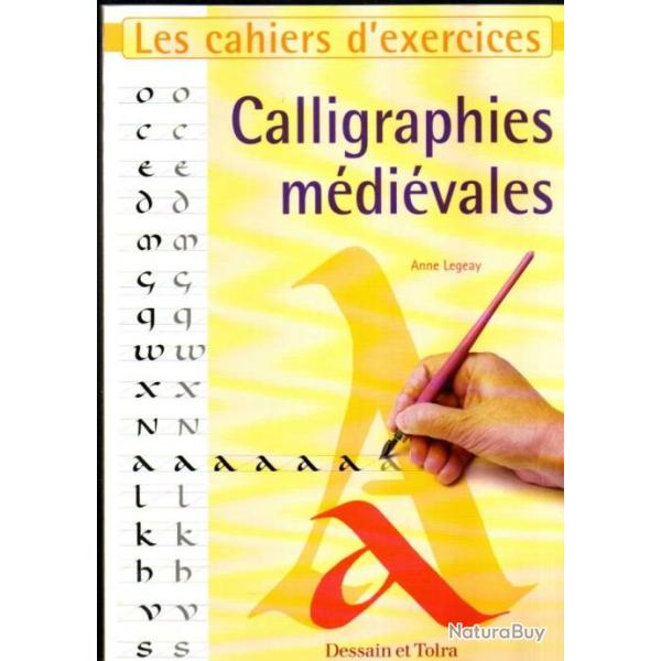 calligraphies mdivales d'anne legeay