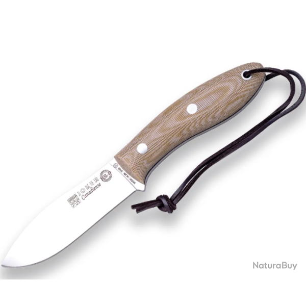 Joker Couteau CM114 Micarta Canvas Brown