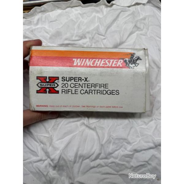 BOITE DE 20 CARTOUCHES WINCHESTER 264 WINCHESTER  140 GRS POWER POINT