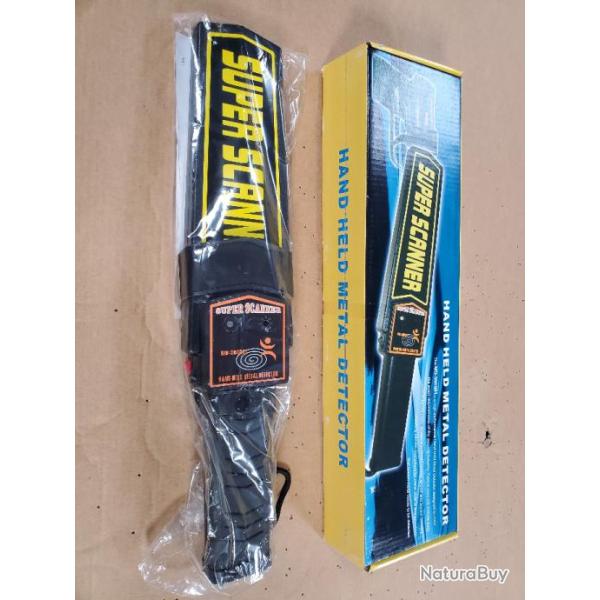 D�tecteur de metaux corporel super scanner
