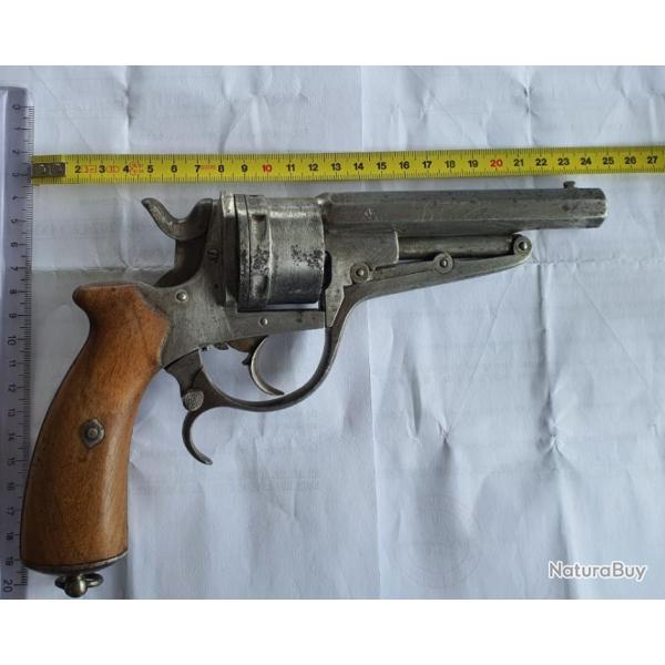 Revolver Galand calibre 12 en bon �tat