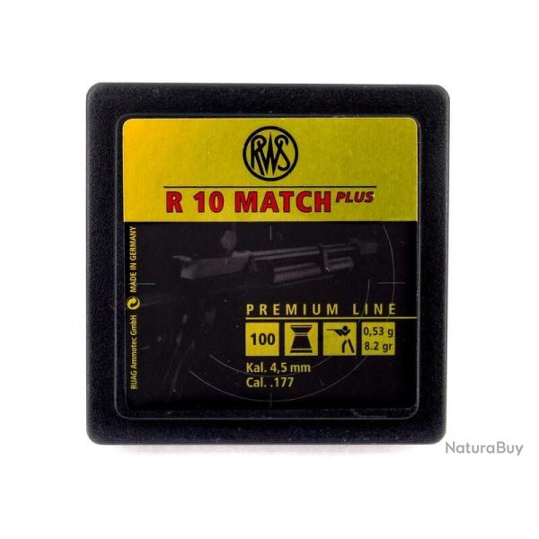 Plombs RWS R10 MATCH PLUS diam�tre 4.50