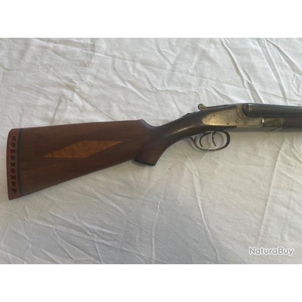 TRES RARE � la vente fusil juxtapos� L.C SMITH Field Grade USA New-York cal 16