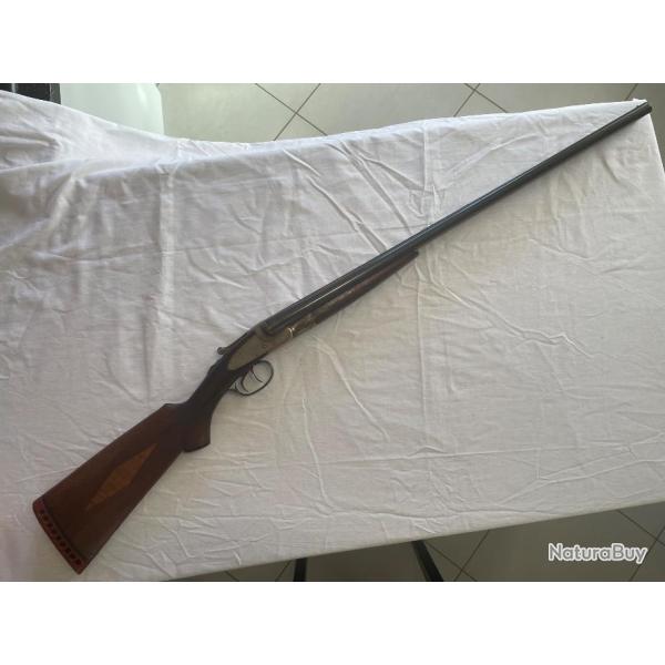 TRES RARE � la vente fusil juxtapos� L.C SMITH Field Grade USA New-York cal 16