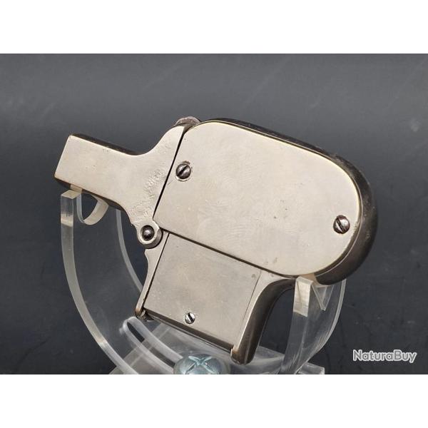 PISTOLET DEFENDER UNIQUE PALM PISTOL 4 CANONS CALIBRE 22 COURT - USA XIX� Tr�s bon U.S.A. XIX eme Ci