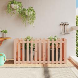 Lit sur&eacute;lev&eacute; de jardin design de cl&ocirc;ture bois douglas massif