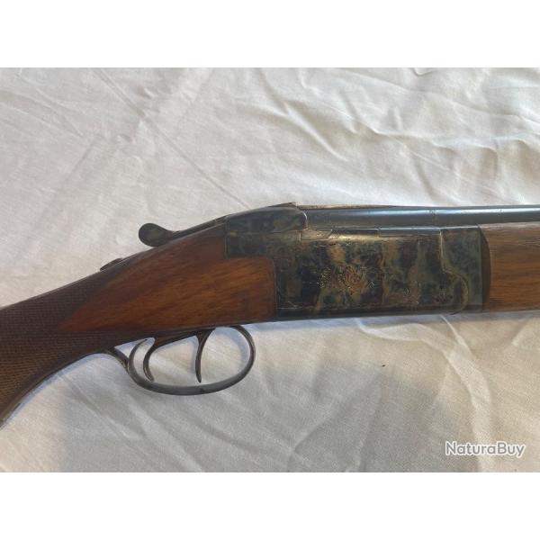 Tr�s beau Fusil superpos� SUPER CHARLIN jasp� cal 16