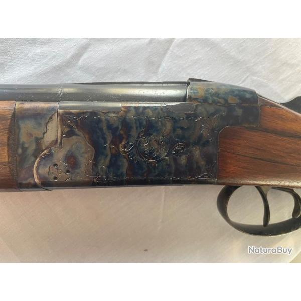 Tr�s beau Fusil superpos� SUPER CHARLIN jasp� cal 16