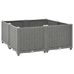 Lit sur&eacute;lev&eacute; 80x80x38 cm Polypropyl&egrave;ne alsavelo