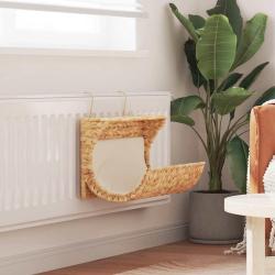 Lit pour chats avec coussin Jacinthe d'eau 37 x 20 x 20 cm alsavelo