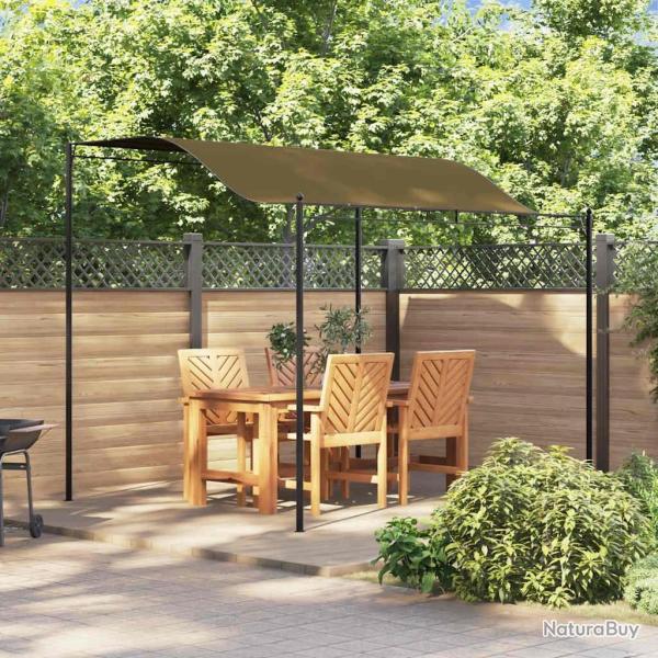 Auvent de parasol 3x2,4 m Taupe 180 g/m� alsavelo