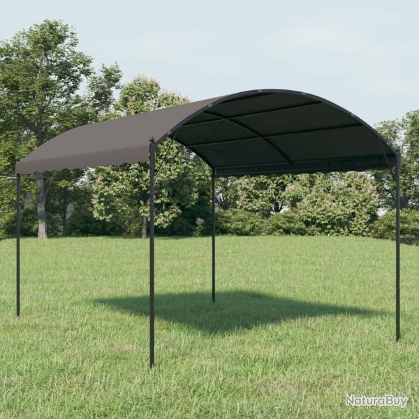 Auvent de parasol 3 x 4 m Anthracite alsavelo