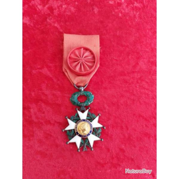 Croix d'officier de la l�gion d'honneur 3�me r�publique or et argent 2