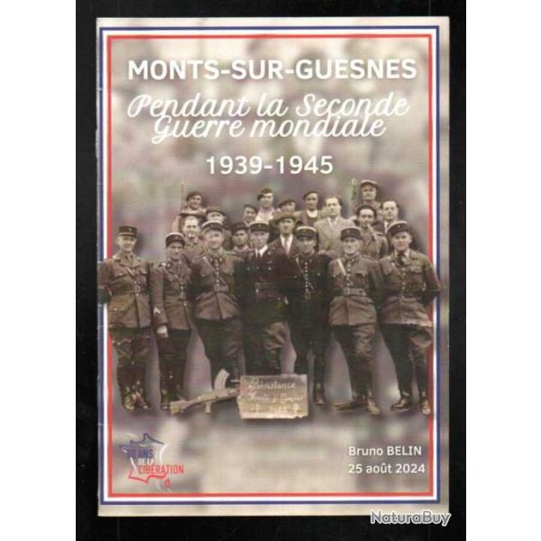 monts sur guesnes pendant la seconde guerre mondiale 1939-1945 plaquette