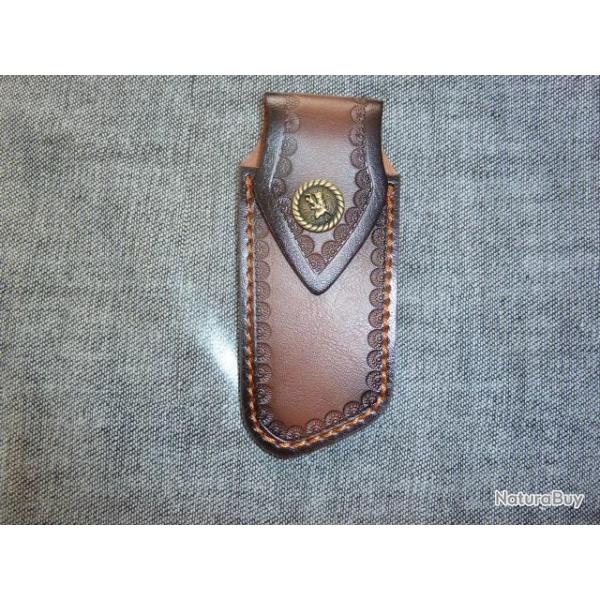 �tui cuir Neuf #2 taille petit couteau