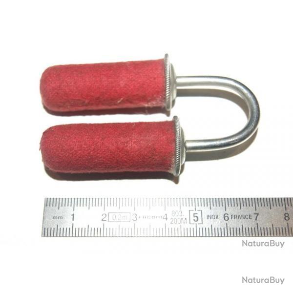 embout canon double feutre cal. 20 pour prot�ger de la poussi�re fusil - VENDU PAR JEPERCUTE (D6L49)