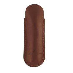 8811 Pochette 10/11 cm cuir brun Max Capdebarthes