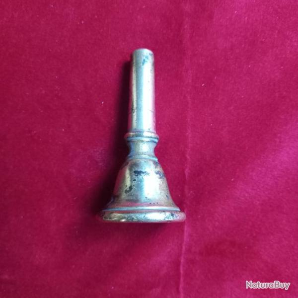 Ancien embout de trompette ou de clairon