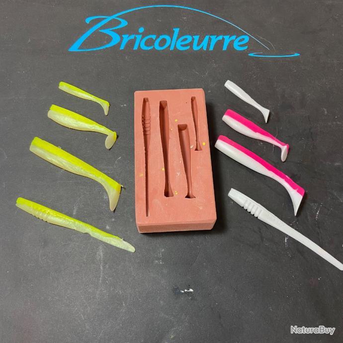 MOULE A LEURRE SOUPLE SILICONE VAIRON 60MM - MOUSF18XX Alciumpeche