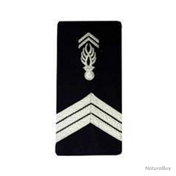 Fourreau Gendarmerie D�partementale Brod� Patrol Equipement - Noir / MDL Chef