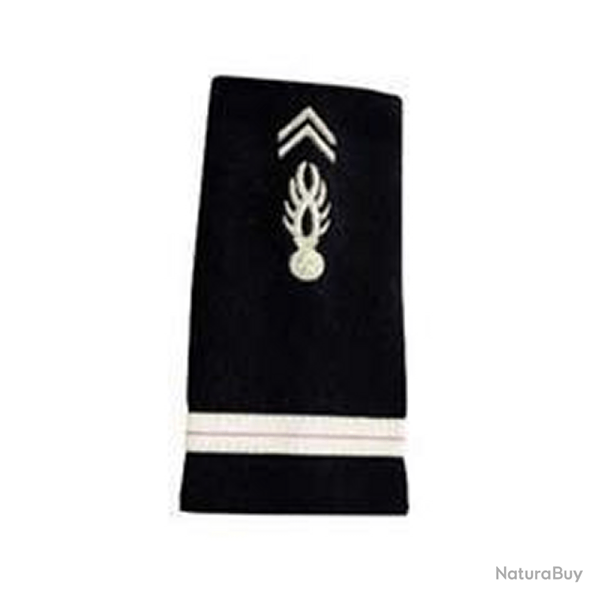 Fourreau Gendarmerie D�partementale Brod� Patrol Equipement - Noir / Adjudant Chef