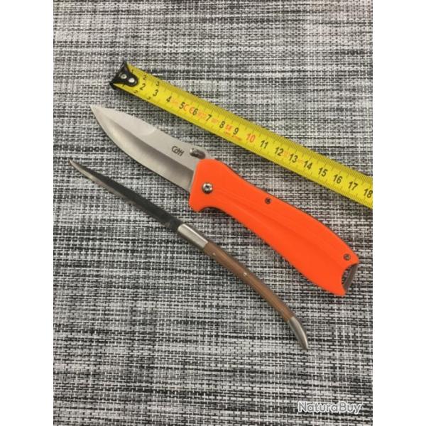 Lot �ph�m�re de 2 couteaux de poche