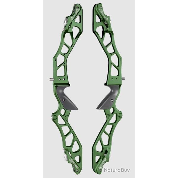 POIGNEE D'ARC 25P KINETIC NOVIUS V2 Droitier VERT EMERAUDE