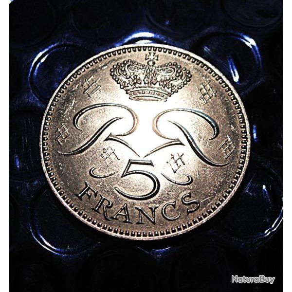 Monaco piece de 5  francs  de 1982 ttb+