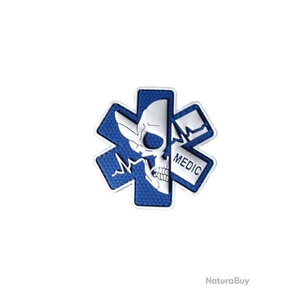 Patch Crane M�dical bleu PVC velcro