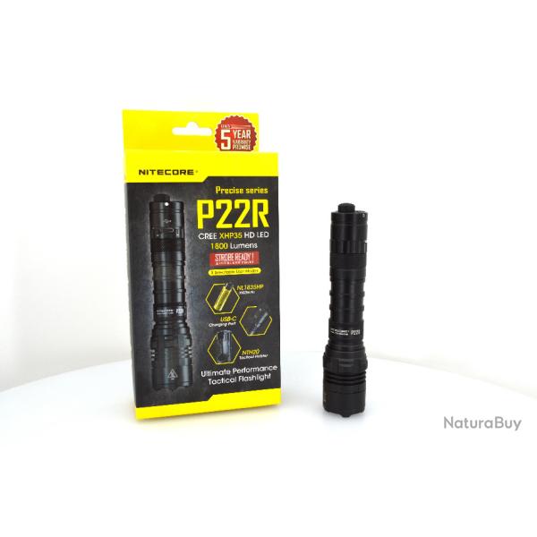 Lampe torche NITECORE - P22R - 1800 Lumens