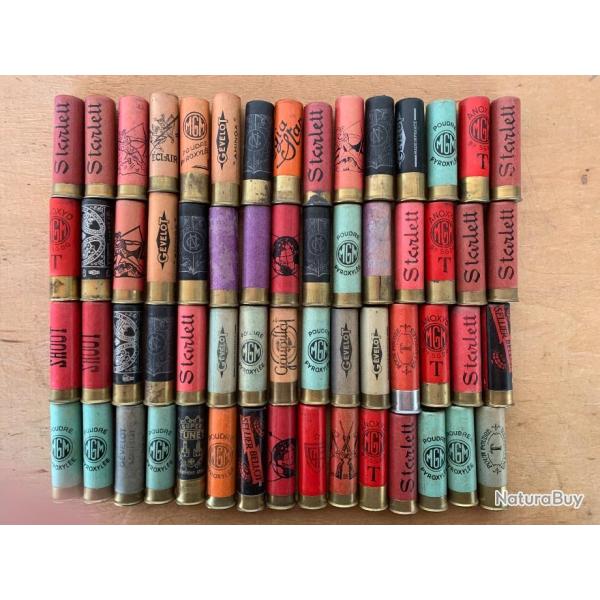 Cartouches anciennes cal 20.