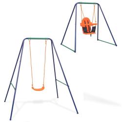 Balan&ccedil;oire simple 2-en-1 et balan&ccedil;oire pour tout-petits Orange