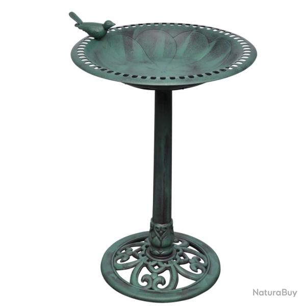 Bain pour oiseaux avec oiseau d�coratif