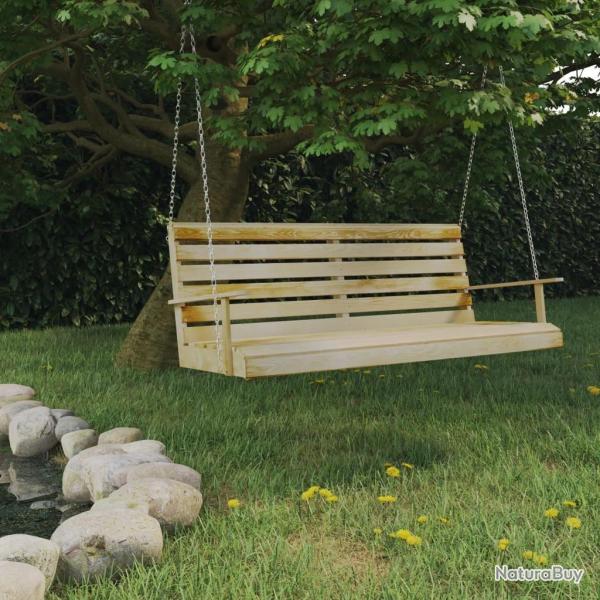 Balancelle Bois de pin impr�gn� 155x65x60 cm alsavelo