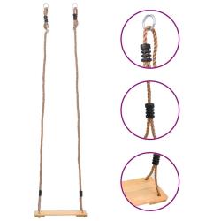 Balan&ccedil;oire &agrave; planche 200 cm Bois de pin solide