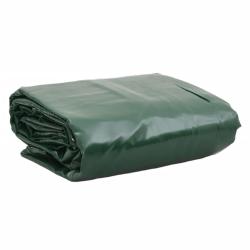 B&acirc;che vert 3,5x5 m 650 g/m&sup2;