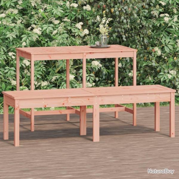 Banc de jardin � 2 places 159,5x44x45 cm bois massif de douglas alsavelo