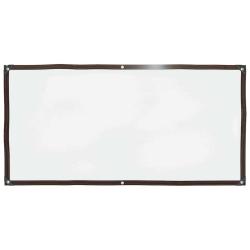 B&acirc;che transparente avec oeillets 1x2 m poly&eacute;thyl&egrave;ne