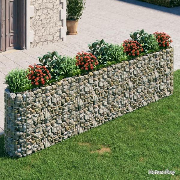 Lit surlev  gabion Fer galvanis 400x50x100 cm alsavelo