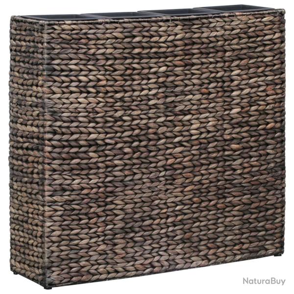 Lit surlev avec 4 pots Jacinthe d'eau Marron alsavelo