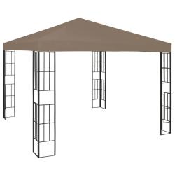 Belv&eacute;d&egrave;re 3x3 m Taupe alsavelo