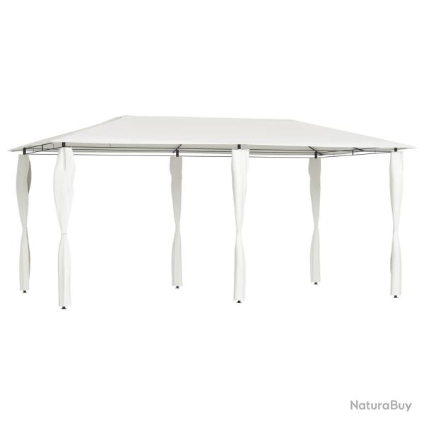 Belv�d�re avec rev�tement de poteaux 2,98x5,3x2,59 m 160 g/m� alsavelo