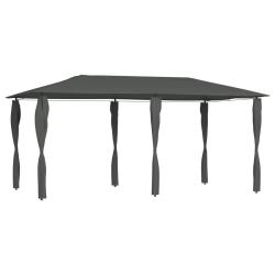 Belv&eacute;d&egrave;re avec rev&ecirc;tement de poteaux 2,98x5,3x2,59 m 160 g/m&sup2;
